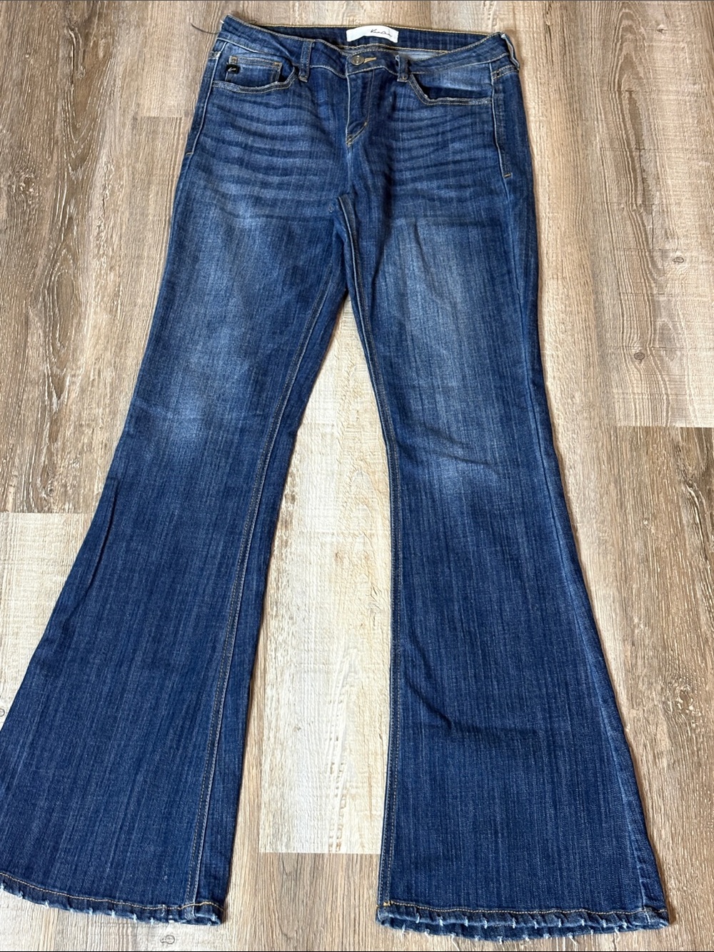 KanCan Dark Blue Flare Jeans